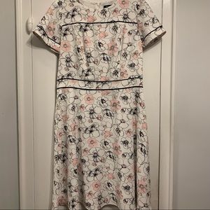 NWOT Brooks Brothers Floral Dress Sz 12